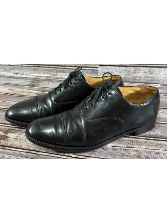 KILGOUR FRENCH AND STANBURY oxford dress shoes sz 11 color black made England main image 5